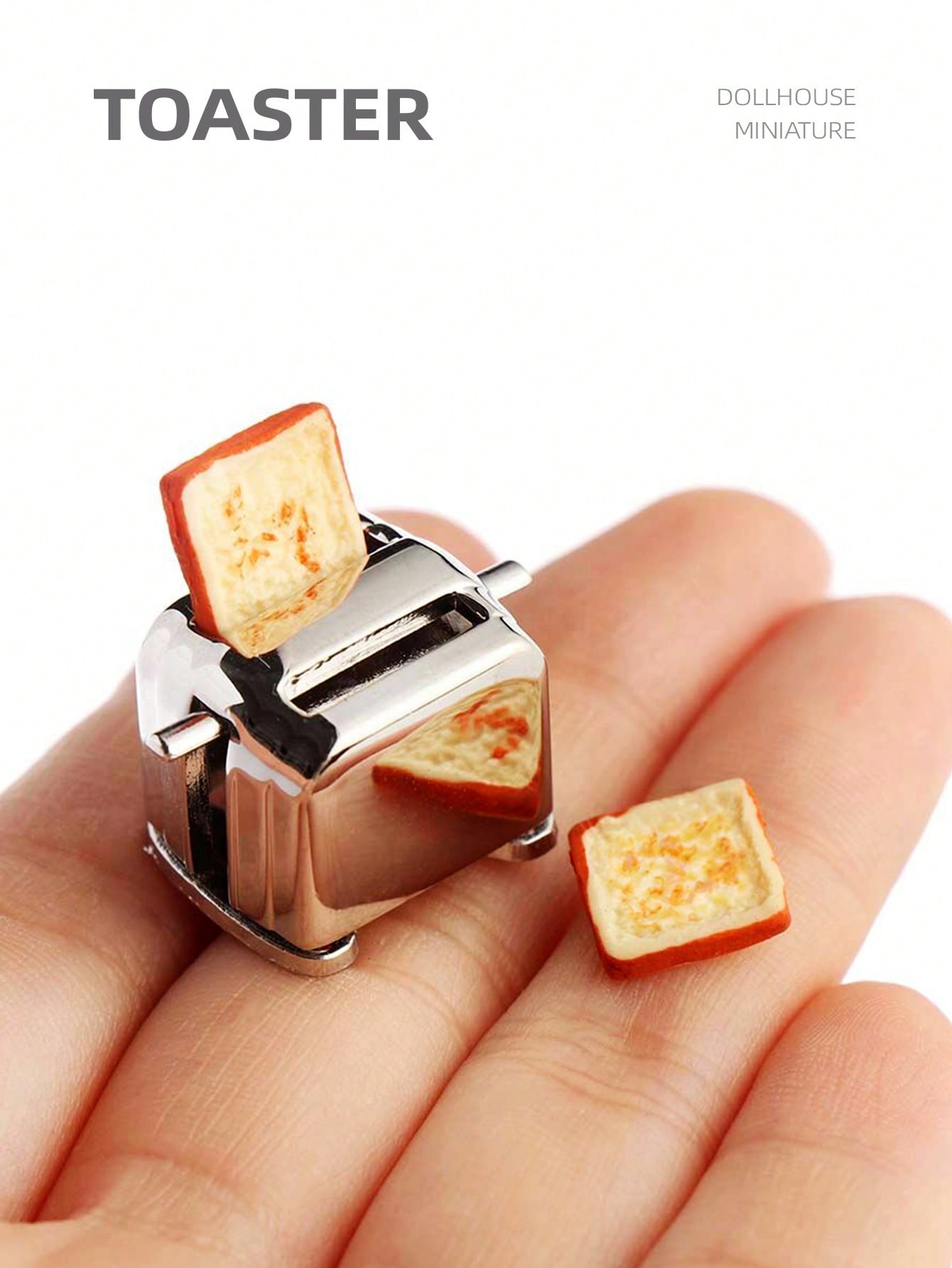 Kitchen Gadgets Best - 1:12 Ölçekli Oyuncak Ev Minyatür Ekmek