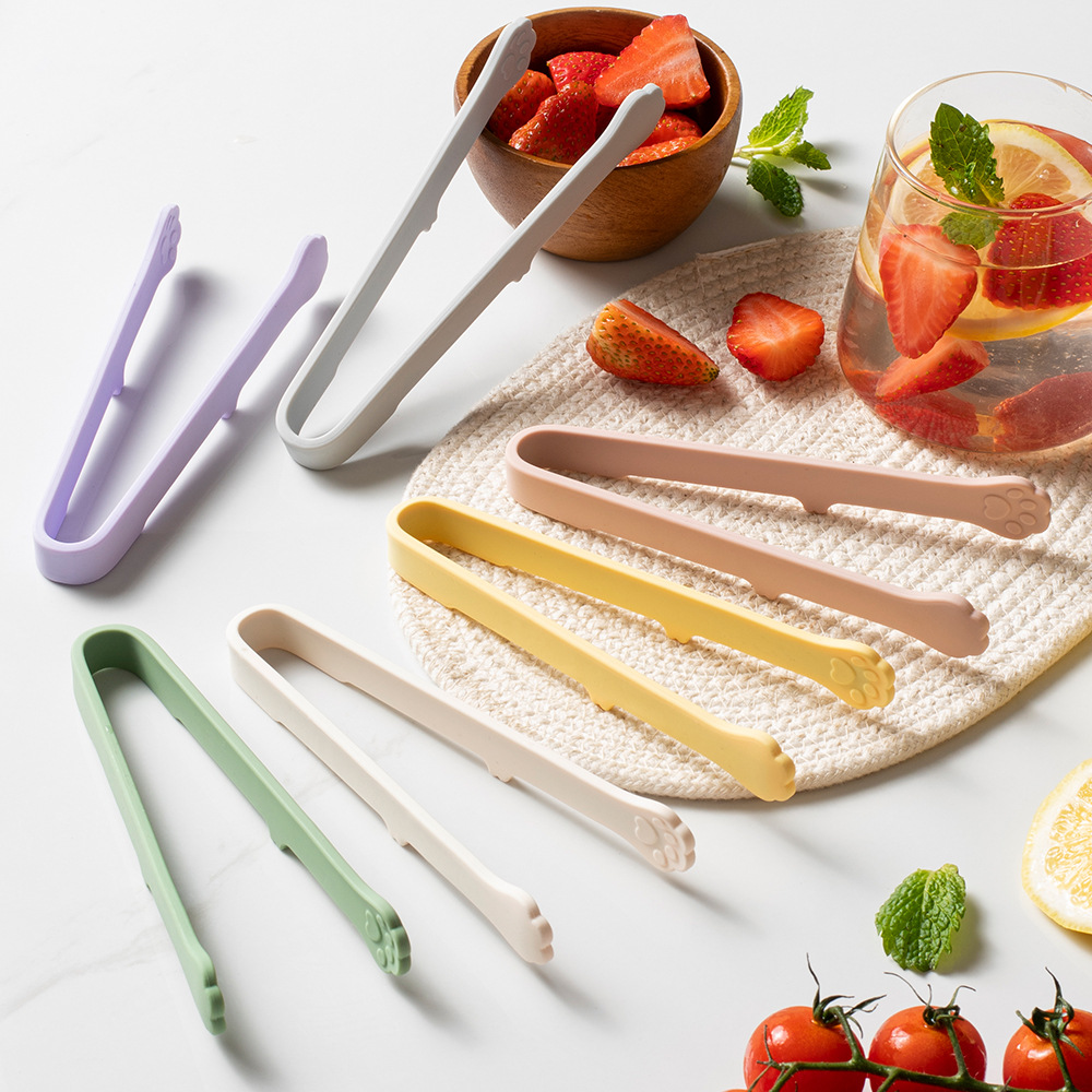 Kitchen Gadgets Ninja - Sevimli Kedi Patisi Silikon Yiyecek Maşası