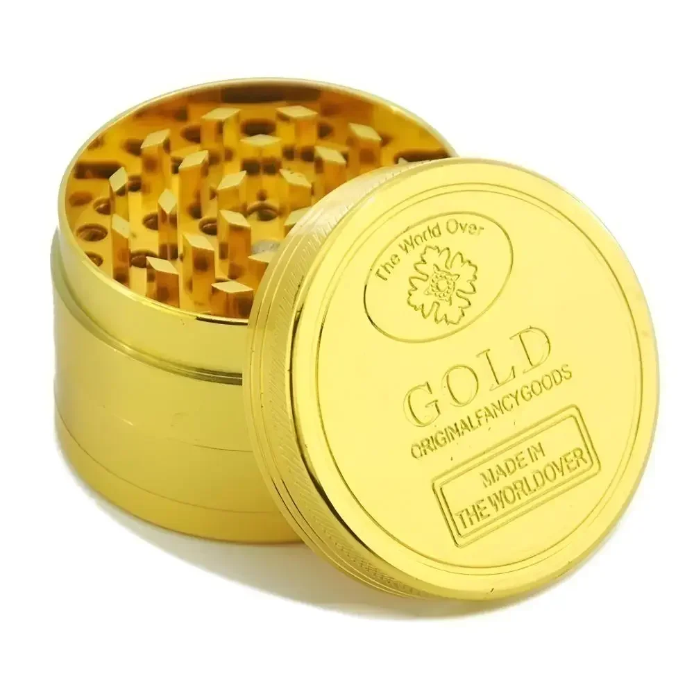 Kitchen Gadgets Gold - Bitki Öğütücü 3/4 Parçaları Çinko Alaşımı