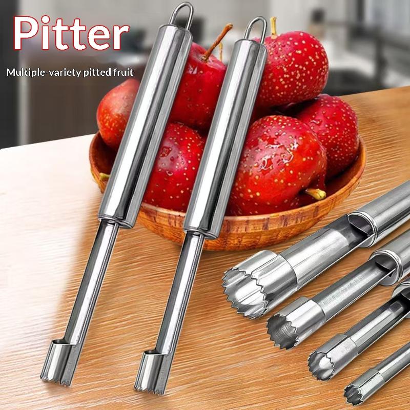 Kitchen Gadgets & Toys - 4 adet Meyve Çekirdeği Sökücü Kesici