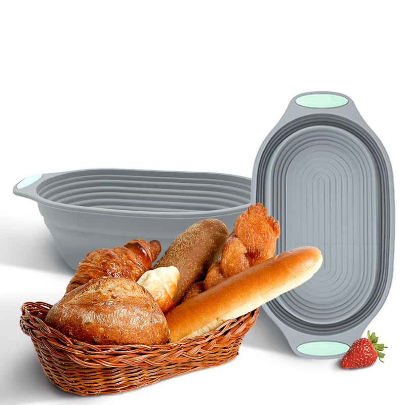 Kitchen Gadgets Best - 1 adet silikon katlanabilir banneton ekmek