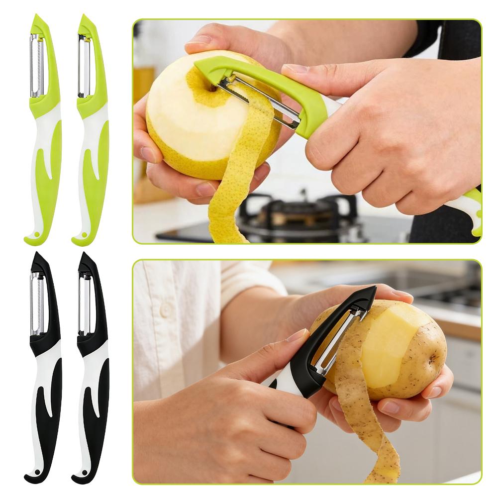 Kitchen Gadgets Peeler - Sebze Dilimleyici Paslanmaz Çelik Soyucu Bıçak