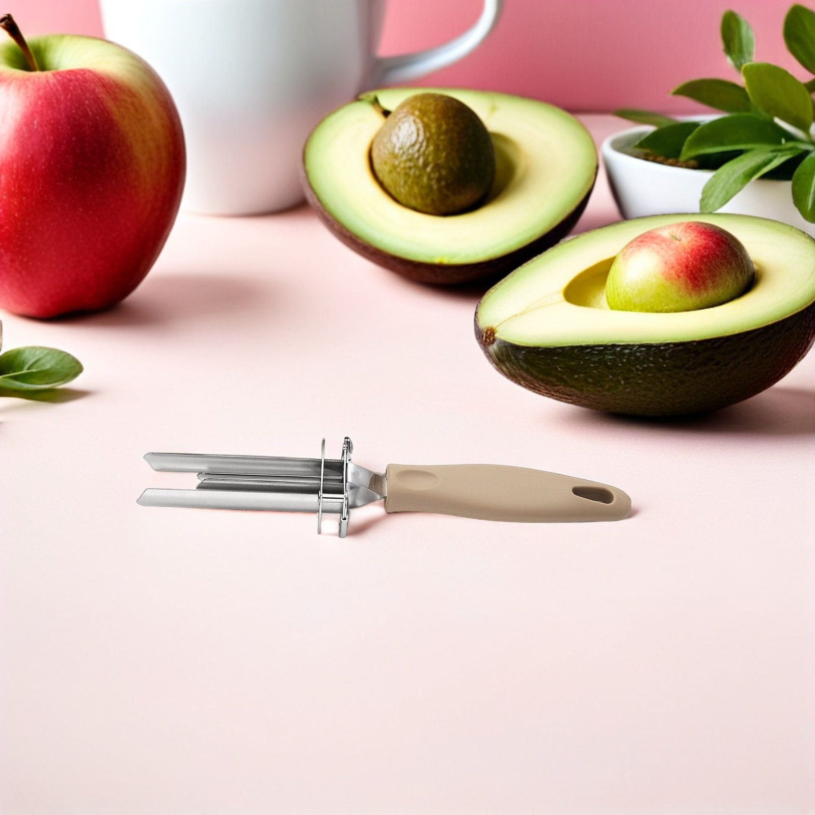 Kitchen Gadgets & Toys - Ayarlanabilir Çaplı Biber Çekirdek Çıkarıcı Meyve