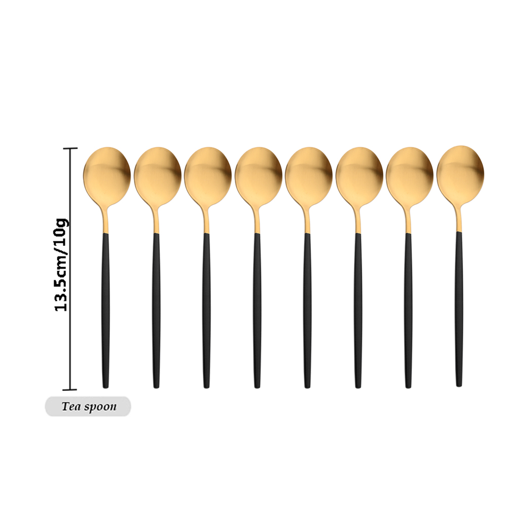 Kitchen Gadgets Gold - Drmfiy Siyah Saplı Altın Kahve sofra