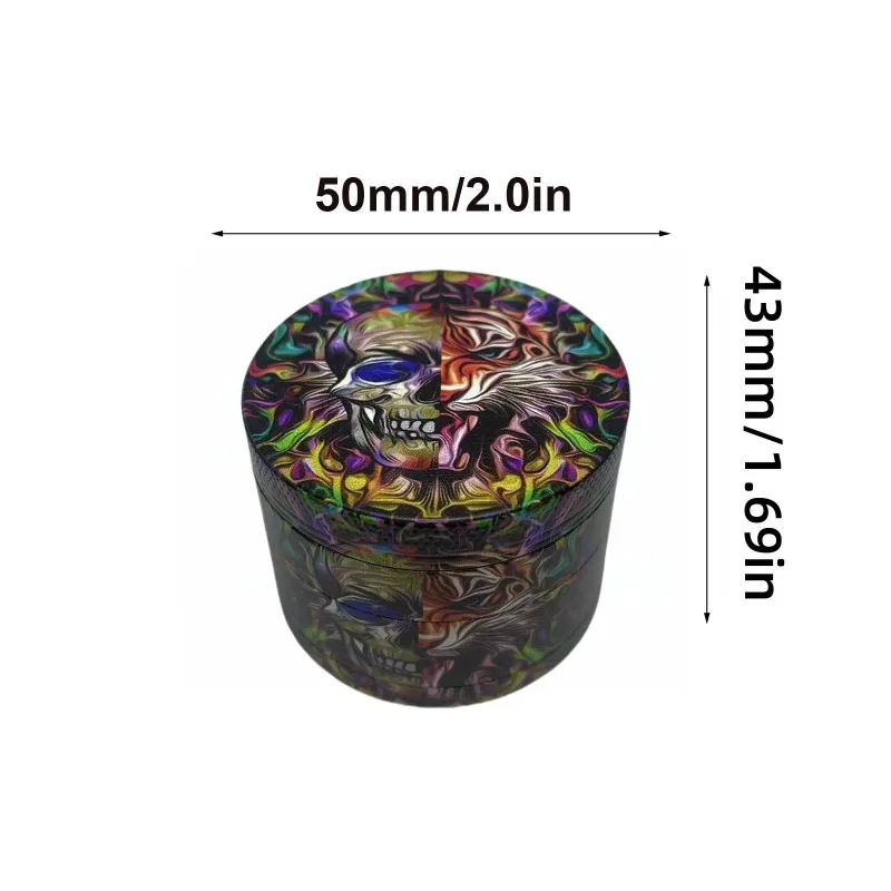50mm Metal Kafatası Bitki Öğüt - Kitchen Gadgets Gold incelemesi ve fiyatı