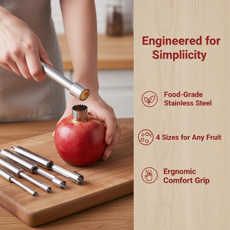 4 adet Meyve Çekirdeği Sökücü  - Kitchen Gadgets & Toys incelemesi ve fiyatı