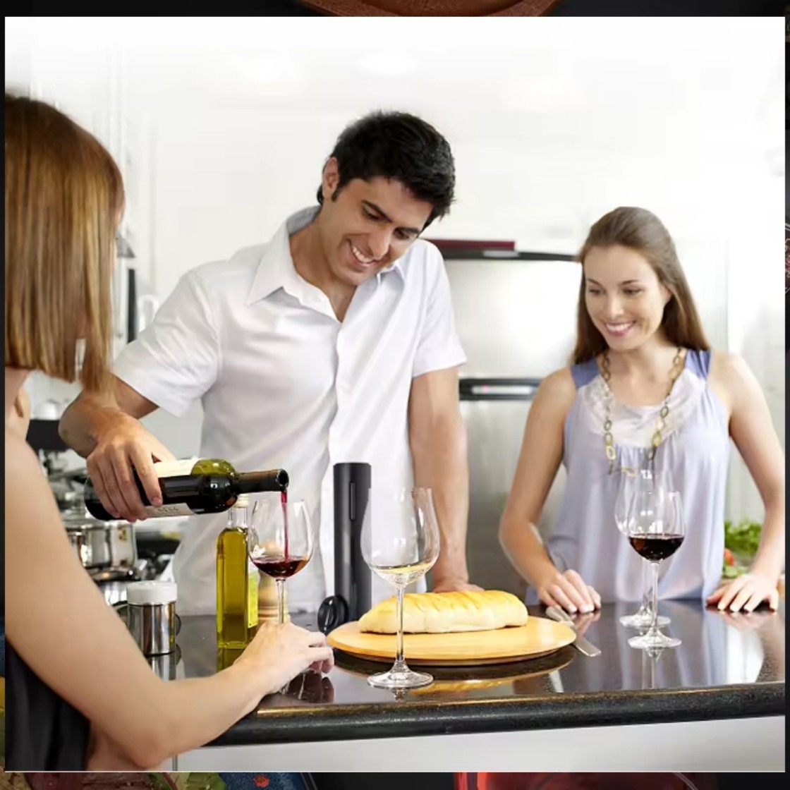 Elektrikli Şarap Şişe Açacağı  - Kitchen Gadgets Electronic incelemesi ve fiyatı