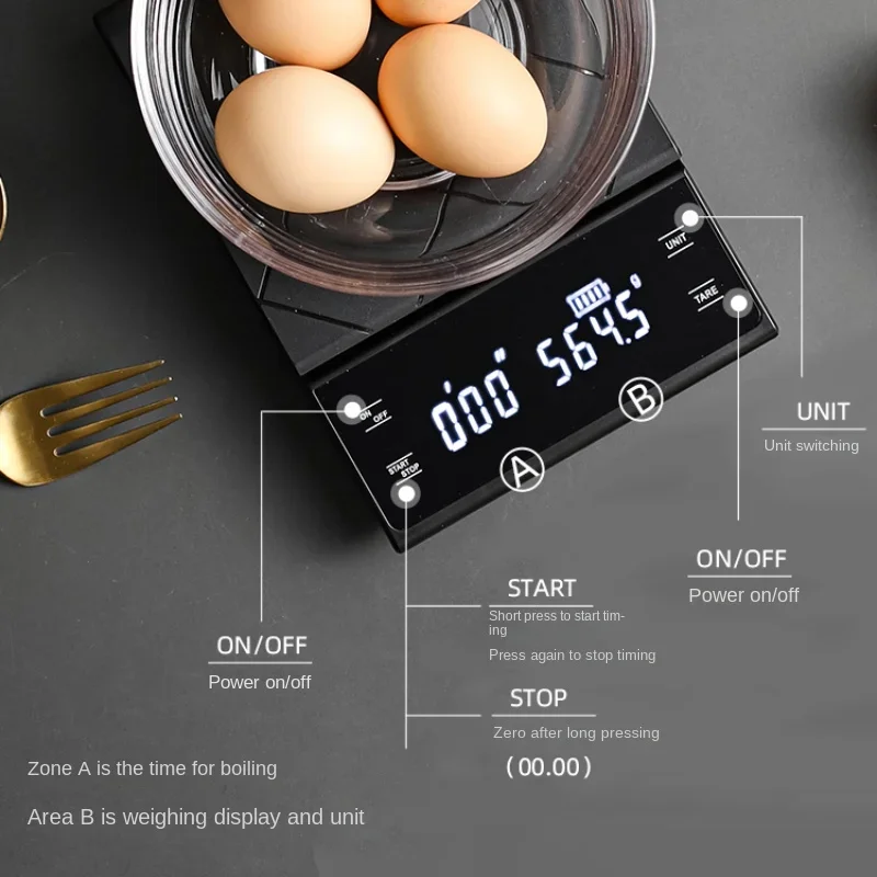USB Şarjlı Mutfak Kahve Tartıs - Kitchen Gadgets Electronic incelemesi ve fiyatı