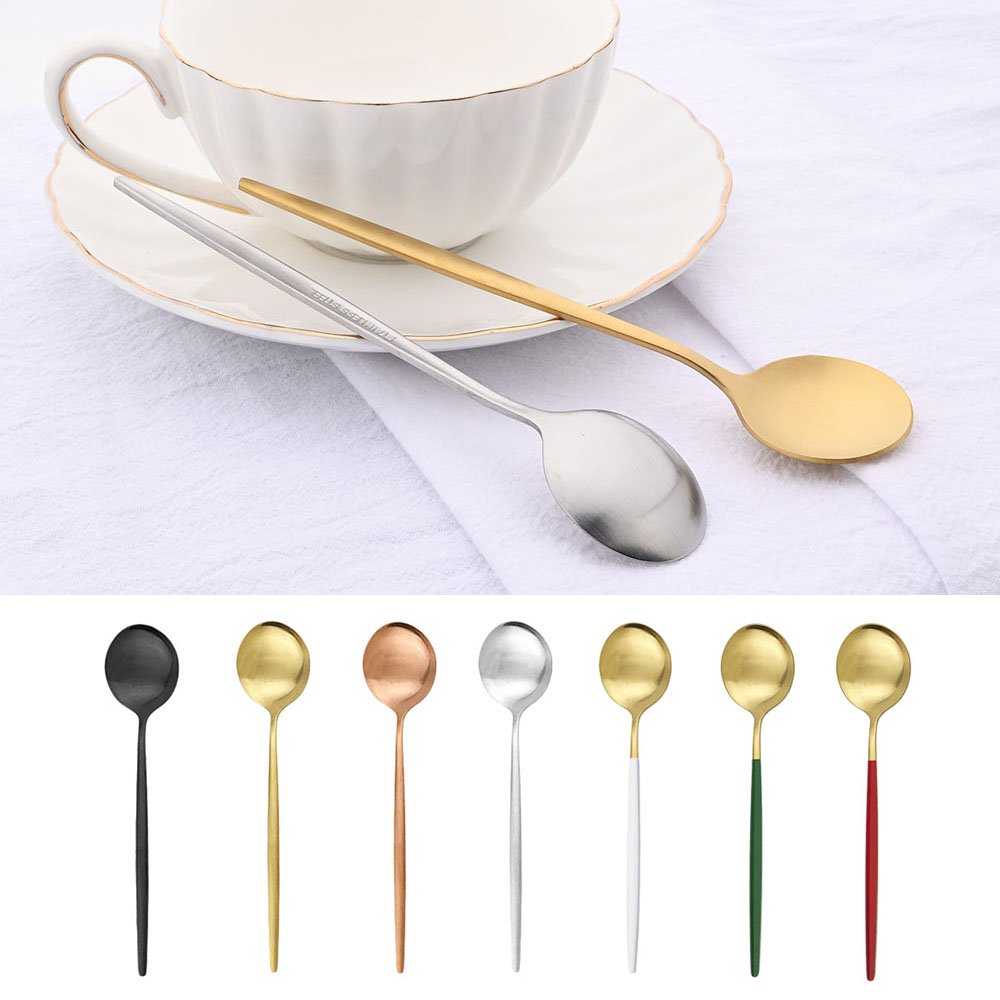 6Pcs Small Matte Spoon Tea Cof - Kitchen Gadgets Gold incelemesi ve fiyatı