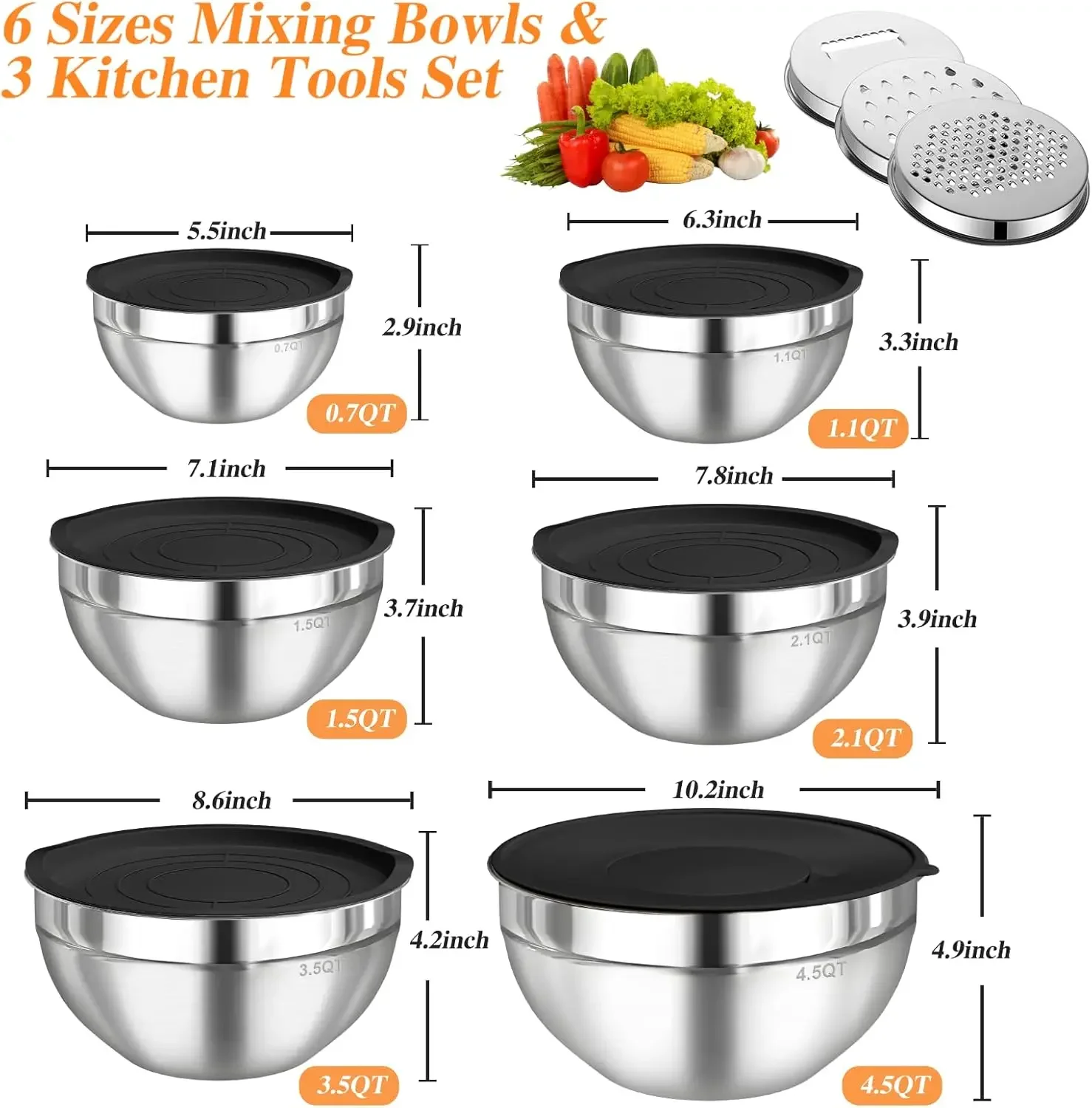 6 Parça Paslanmaz Çelik Karışt - Kitchen Gadgets Best incelemesi ve fiyatı